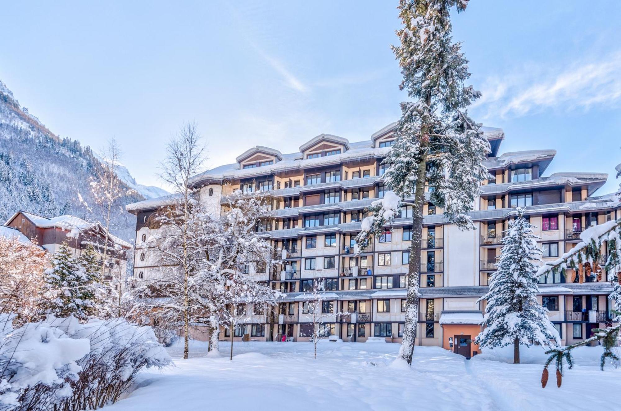 Residence Pierre & Vacances Le Chamois Blanc Chamonix Buitenkant foto