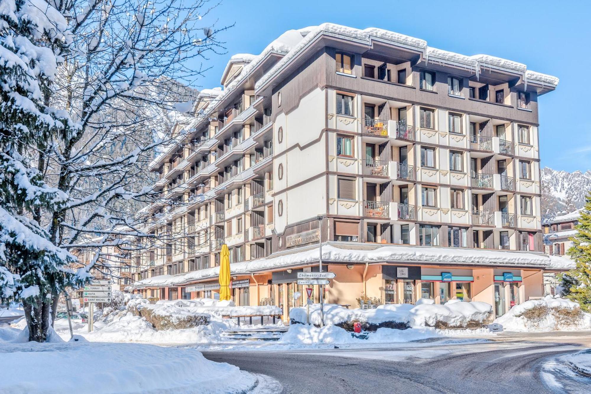 Residence Pierre & Vacances Le Chamois Blanc Chamonix Buitenkant foto